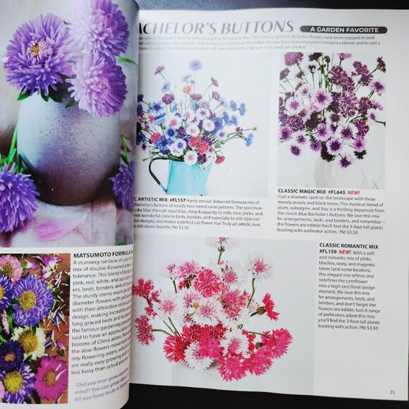 The Whole Seed Catalog 2024 Book Magazine Coffee Table Decor Baker Creek Heirloo - Picture 12 of 14